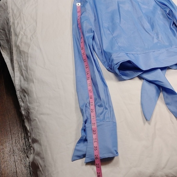 Veranique Young women's cropped blouse size 10 - Picture 10 of 13